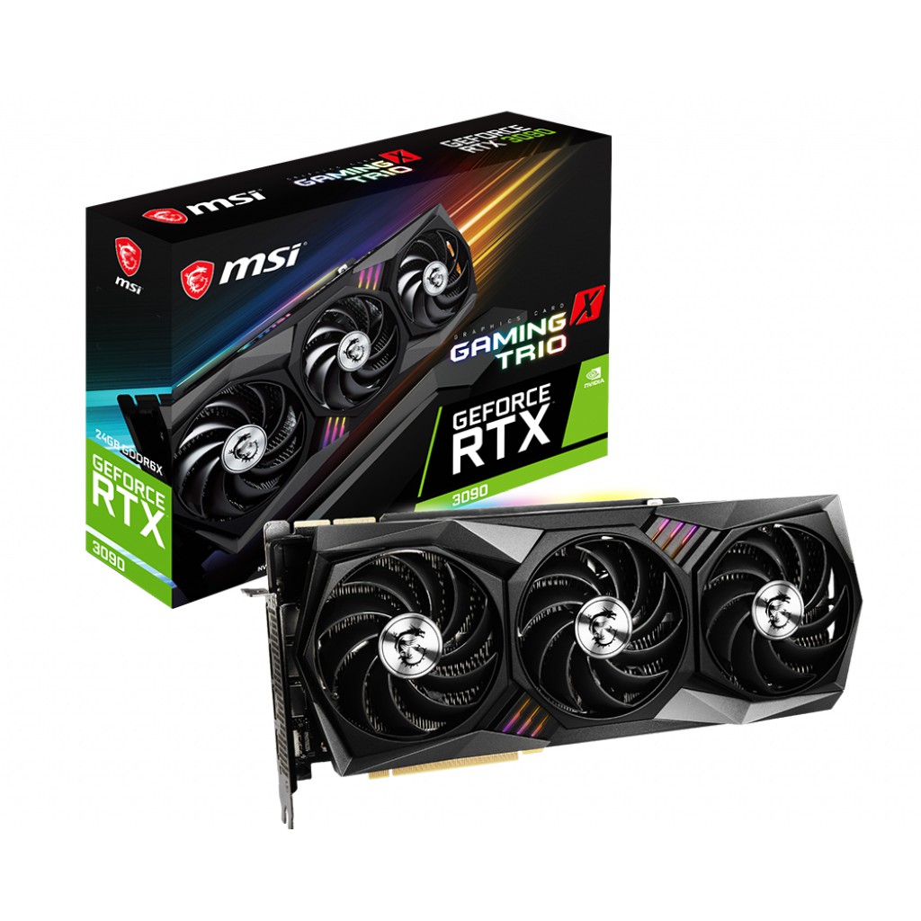 Jual MSI GeForce RTX 3090 GAMING X TRIO 24G Indonesia|Shopee Indonesia