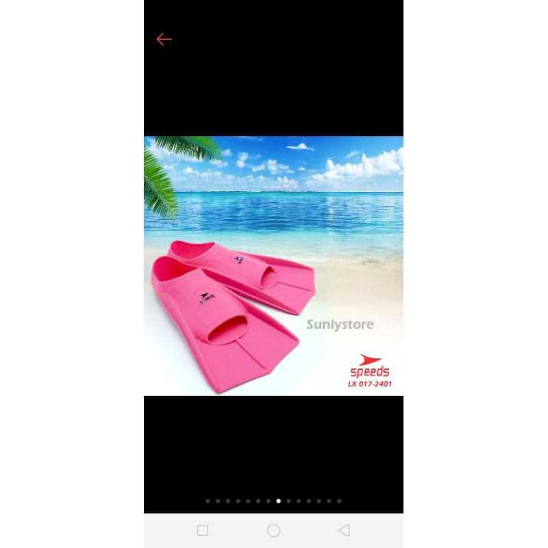 sepatu renang fins katak speedo