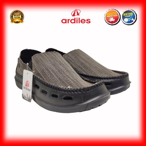 Sepatu ARDILES Slip On Pria Oxxyon Coklat/sepatu slip on pria/Sepatu selop pria/Sepatu kasual pria
