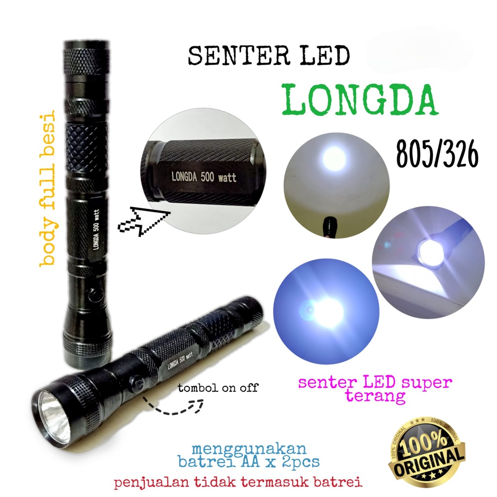 SENTER MINI 2 BATTERY LONGDA 805