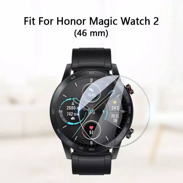 Tempered glass HONOR MAGIC Watch 46mm Huawei watch GT2 Gt 2 46mm anti gores screen guard kaca