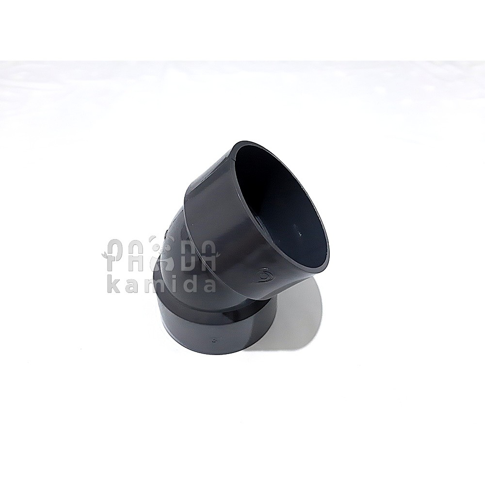 Keni 3 inch 45 PVC / Knee 3" 45 Derajat / Elbow L Pipa Paralon GREST
