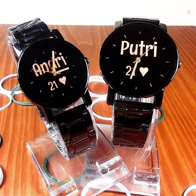 COUPLE RANTE STAINLESS HITAM