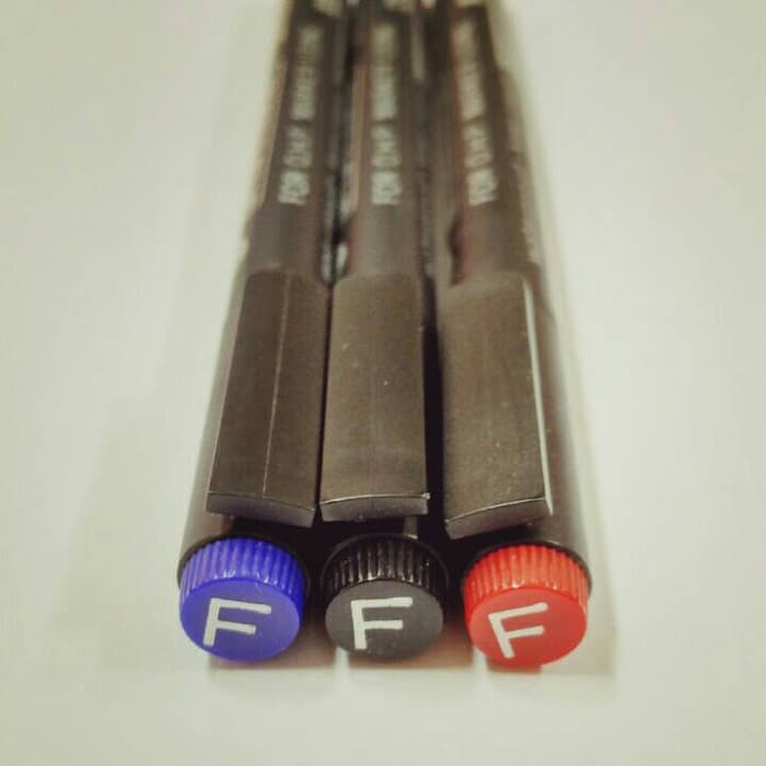 

Jual Snowman JAPAN Spidol OPF Permanent Fine for OHP Hitam terakhir