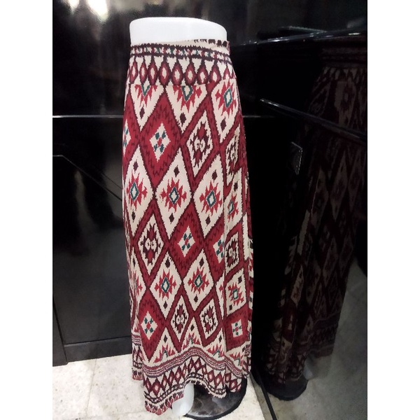 [RM 55] ROK MOTIF ETNIK KAMILAA BY ITANG YUNASZ ORIGINAL