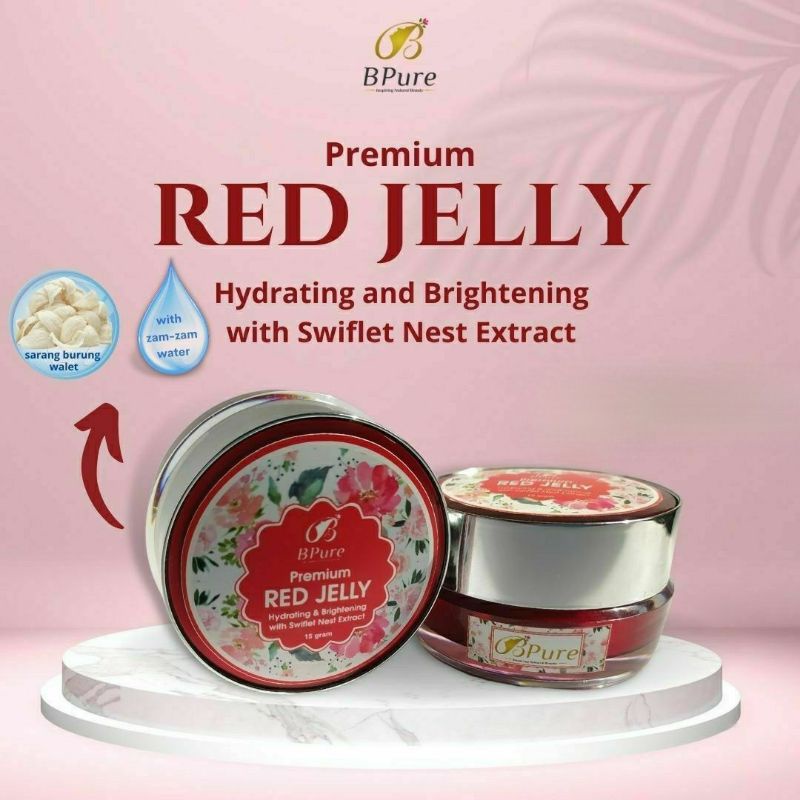 BPure Red Jelly Skincare Flex Hitam