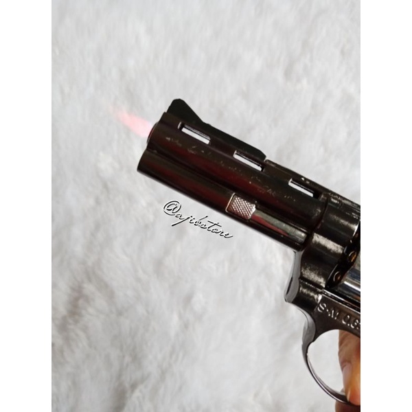 Korek Api Pistol Revolver, Korek Api Gas Bara