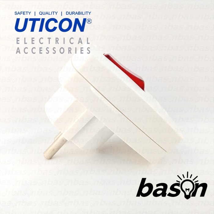 UTICON S228N - Steker Arde + Saklar