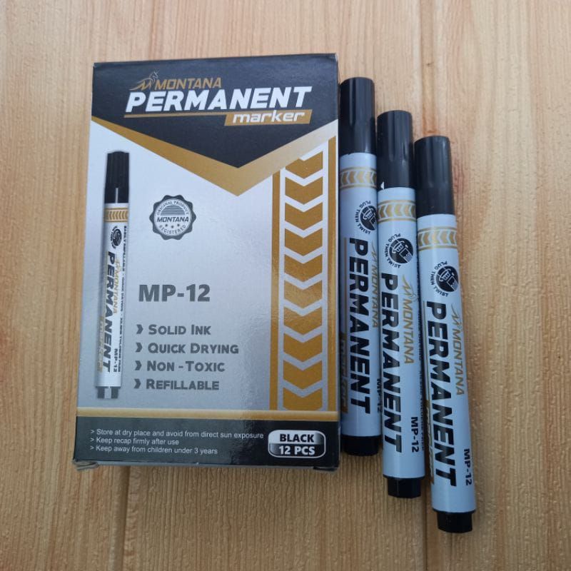 

Spidol Permanent Montana Beli 1 Free 1