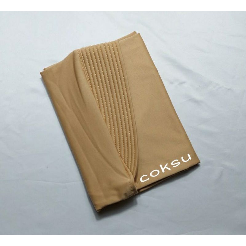 Hijab Bergo Spandek Jersey Menutup Dada/Hijab Instan Bergo Hamidah/Hijab Sport-Coksu