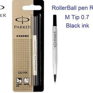 

Refill isi ulang Parker Roller Ball Quink Medium 0.7 Black & Blue