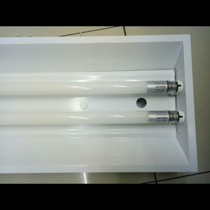 KAP LAMPU TLD TKI 2X18W KOMPLIT TL LED