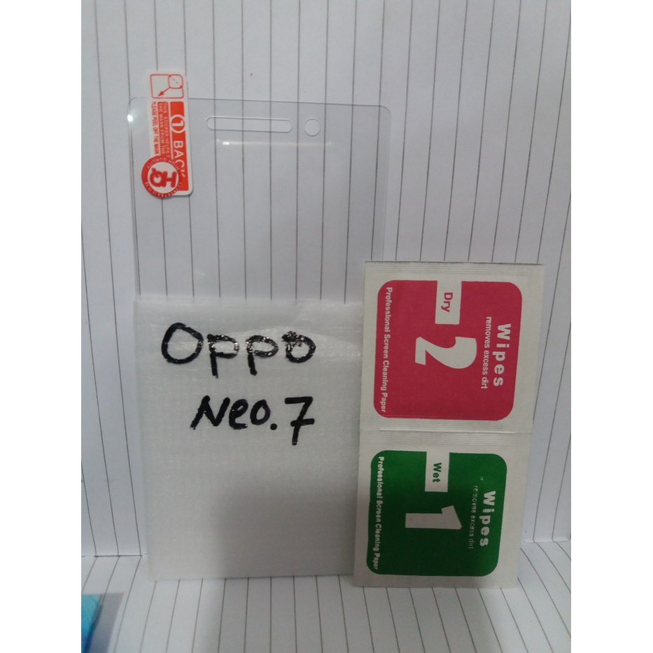 Tempered gorila glass kaca oppo neo7 neo 7 murah