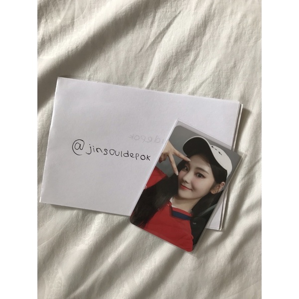 withdrama jinsoul photocard booked