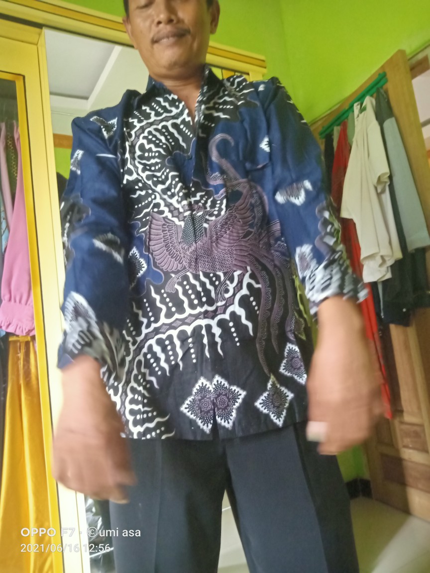 Ramabatik - (cod) Batik Couple Tunik Kemeja Terlaris Ready Seragam