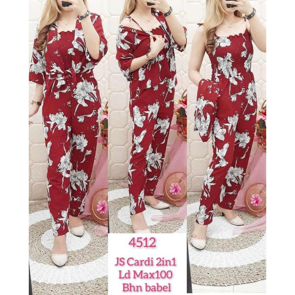 Setelan Jumpsuit Kalina 2in1 105