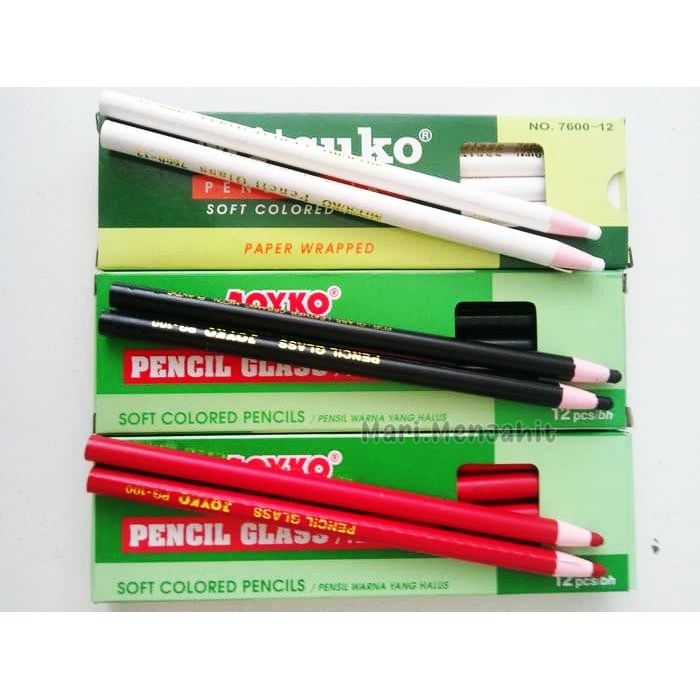 Pensil Kaca Joyko PG-100 - Glass Pencil Untuk Penanda Kain