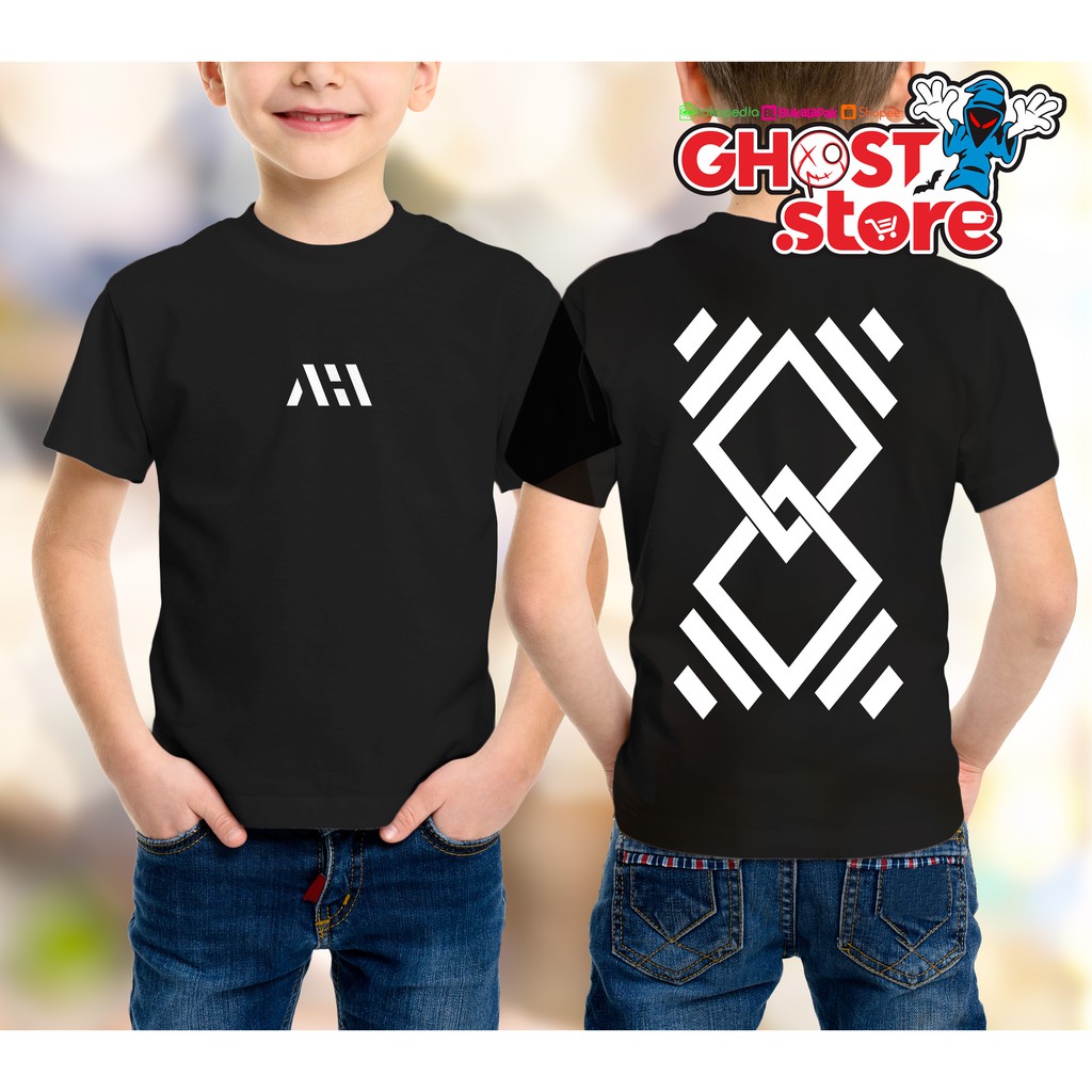 Kaos -Tshirt ahha new unity black Kids