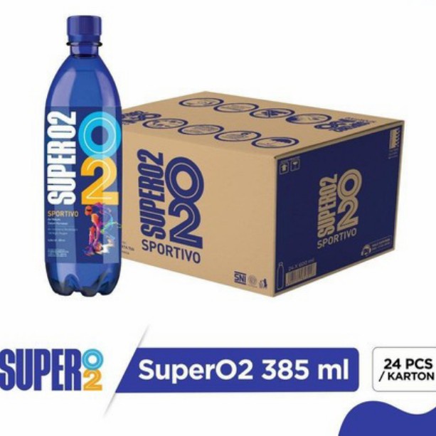 

Air Oksigen Super O2 385ml/600ml (24pcs) - Super O2 per Dus