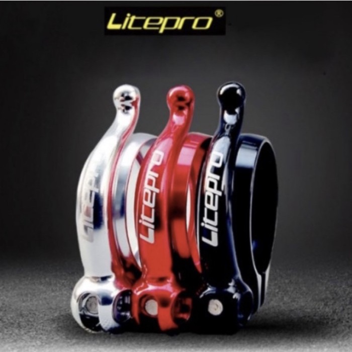 Seatclamp Litepro 41 mm type 2 Terbaru penjepit saddle seatpost Sepeda