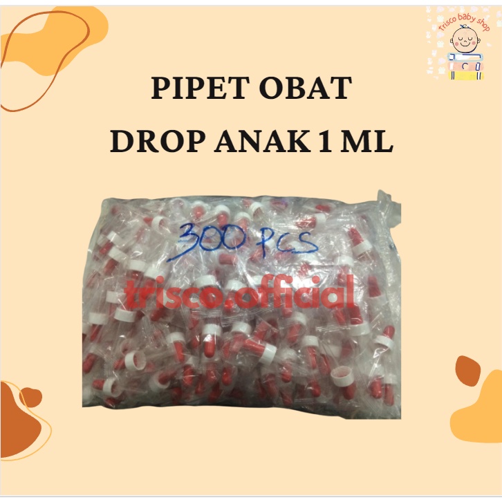 Pipet Drop Obat Bayi dan Anak Higenis 1 ml