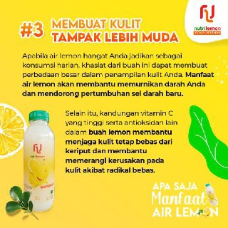 

Kulit Tampak Lebih muda bersama NUTRILEMON