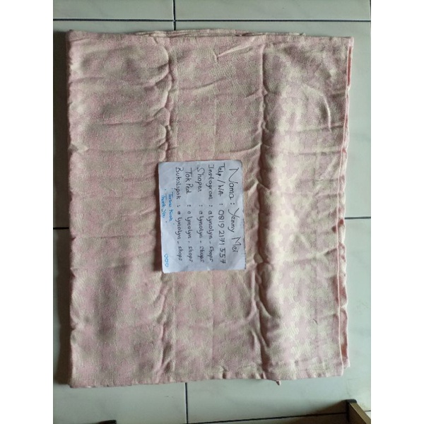 Preloved Woven Wrap Daiesu motif Jigsaw Candy size 5