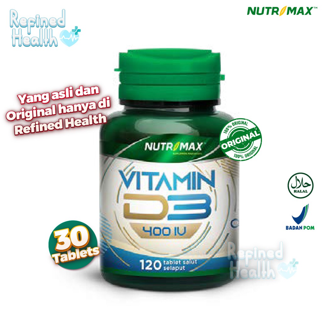 Nutrimax Vitamin D3 400 IU