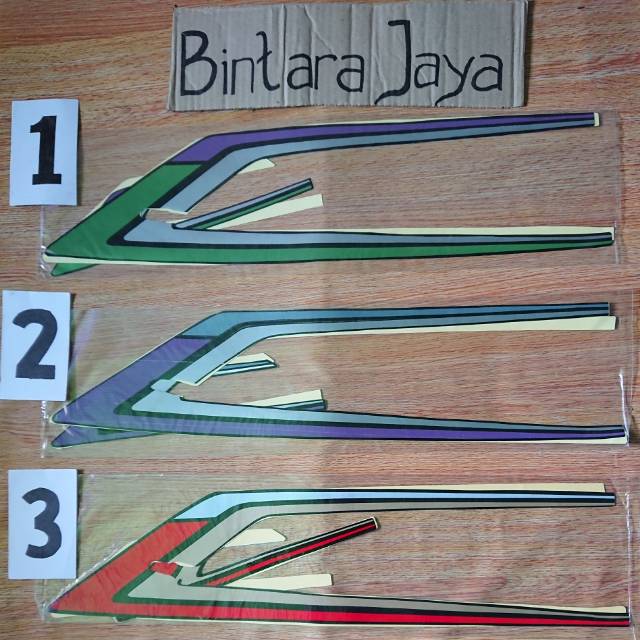 Jual Sticker Lis Striping Honda Gl Cepek Gl 100 Tahun 1993 Shopee