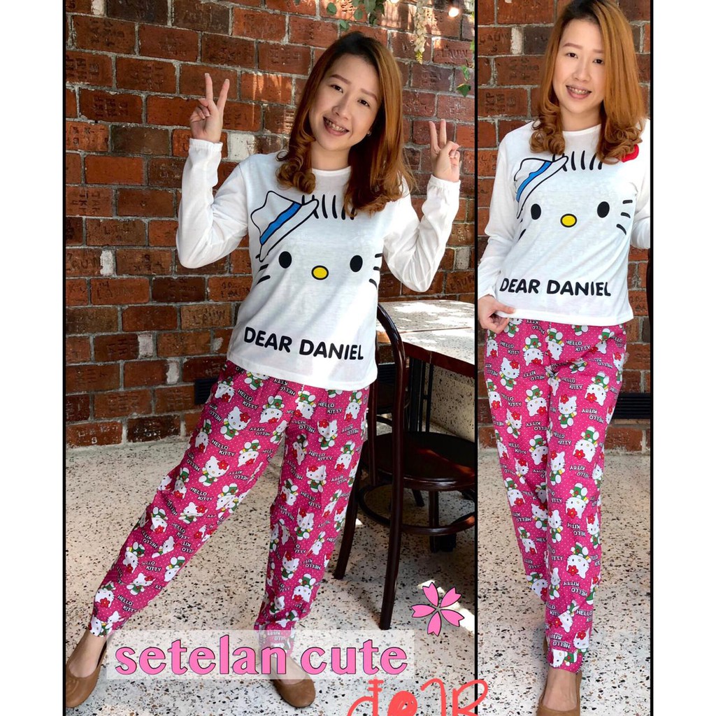 VS GG / BAJU SETELAN WANITA EMELI KITTY