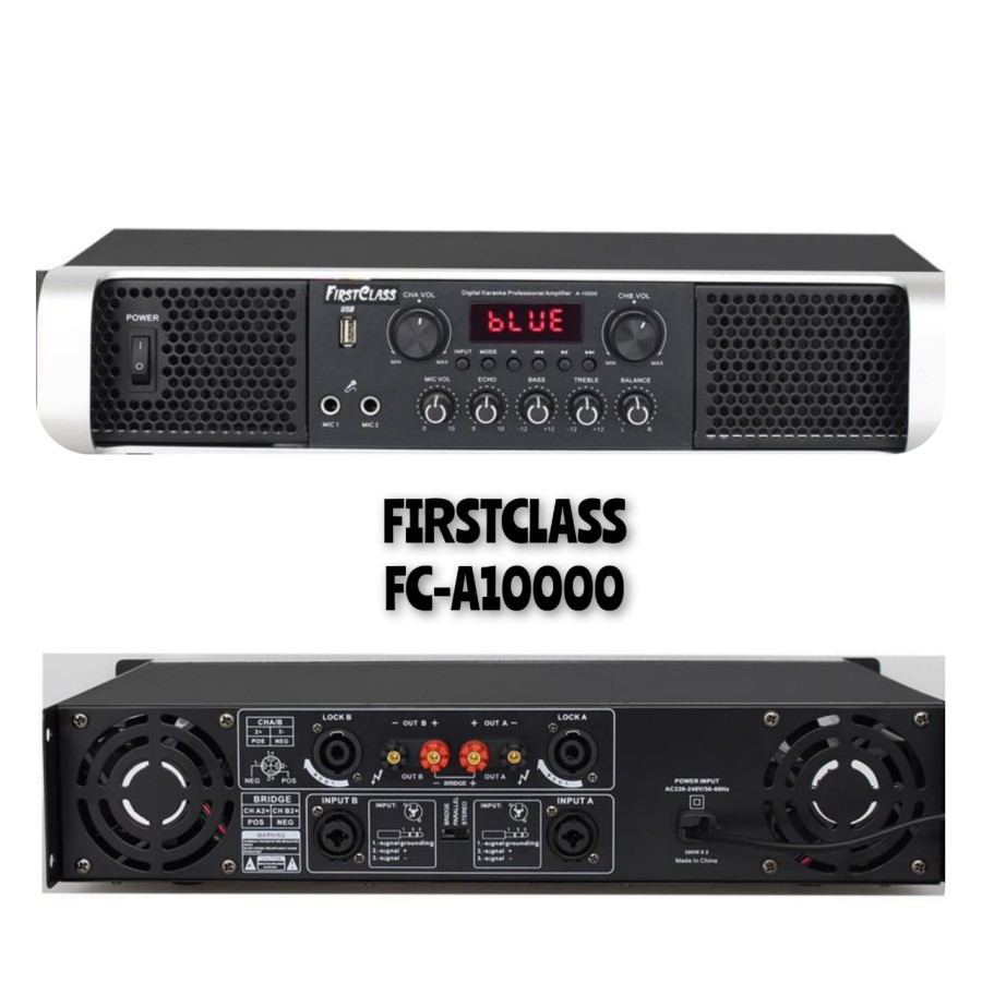 POWER AMPLIFIER FIRSTCLASS FC-A10000 BLUETOOTH