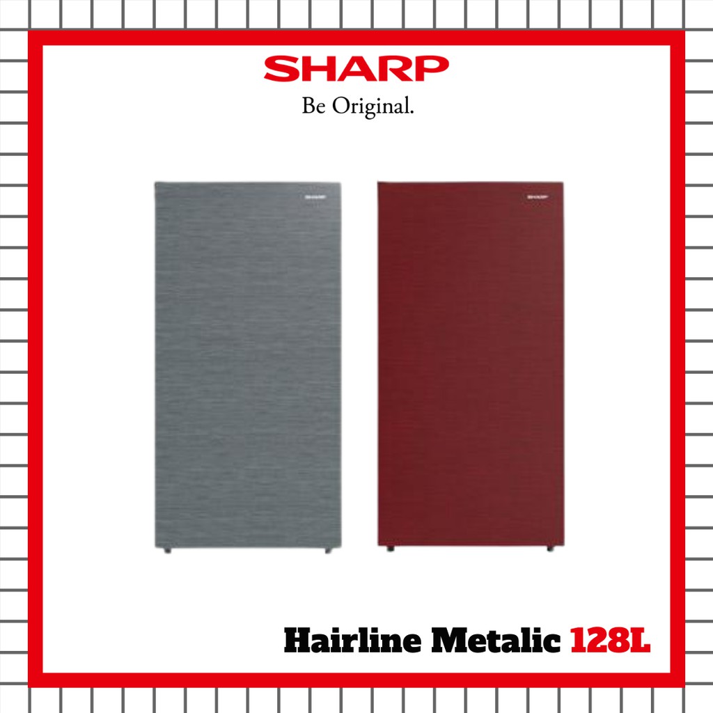 LEMARI ES SHARP 1 PINTU SJ-X165M-SR/SG / KULKAS SHARP 1 PINTU SJ-X165M-SR/SG