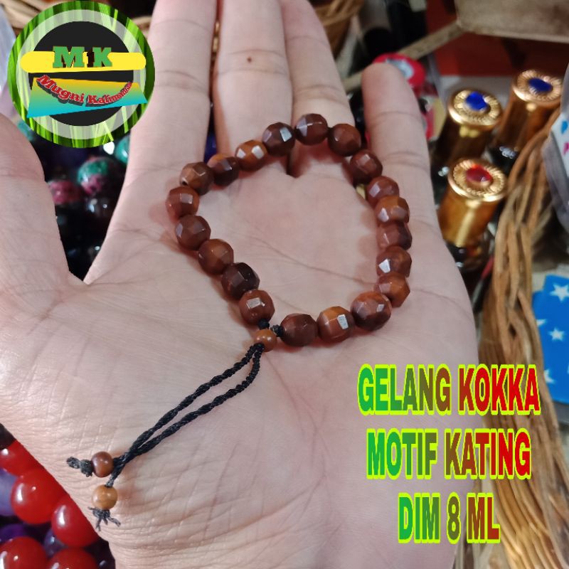 Gelang Kokka Motif katting,Kokka Martapura Asli