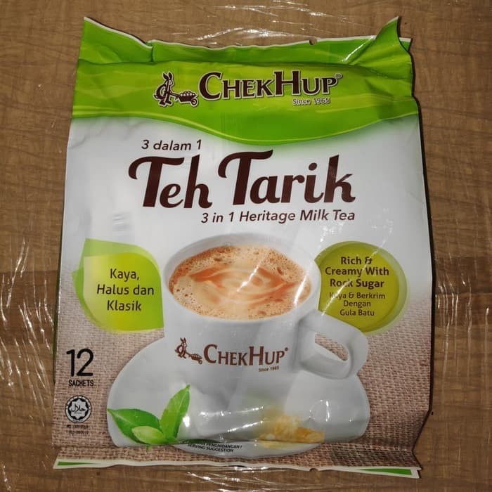 

Bb0621D Teh Tarik 3 In 1 Malaysia /Tea Rich & Creamy Chek Hup 0547771