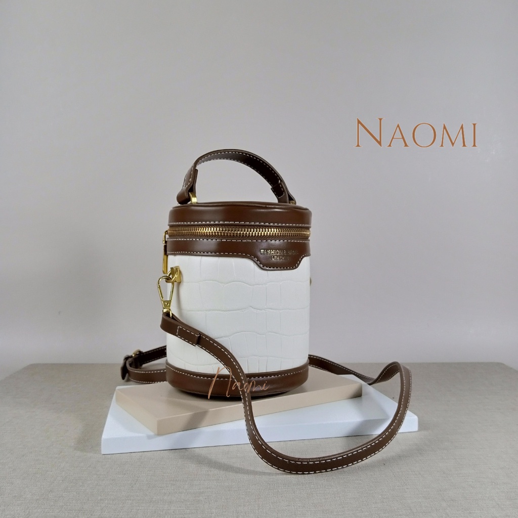 NAOMI - Samantha Tas Wanita Selempang - Fashion Wanita Dewasa - Tas Impor Premium Berkualitas Lucu Imut HP Premium - Tas Wanita - Tas Naomi - Naomi Bag