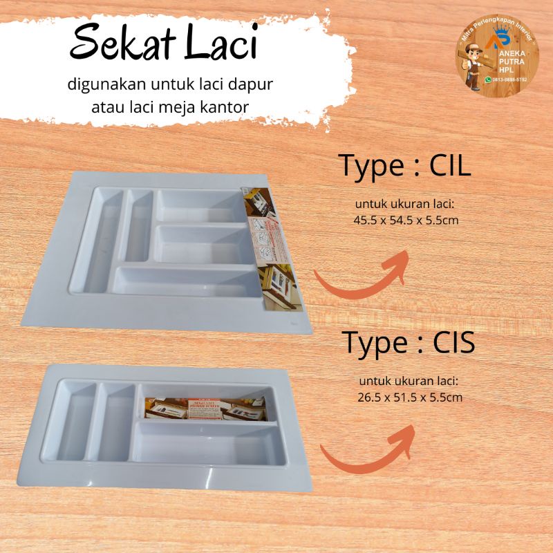 Modelline Tempat Sendok | Sekat Laci