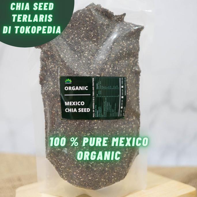 

Organic Chia Seed Mexico Chiajoy 500 Gram Terbaik Untuk Diet