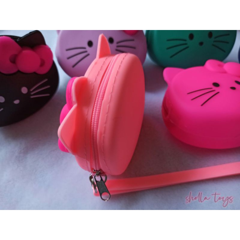 DOMPET KOIN SILIKON Hello kityy / Jelly pouch silicone