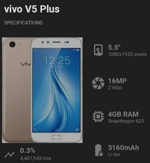 Back Cover Vivo V5 Plus 5.5.inchi Backdoor Vivo V5+ Casing Vivo X9 Tutup Belakang Hp