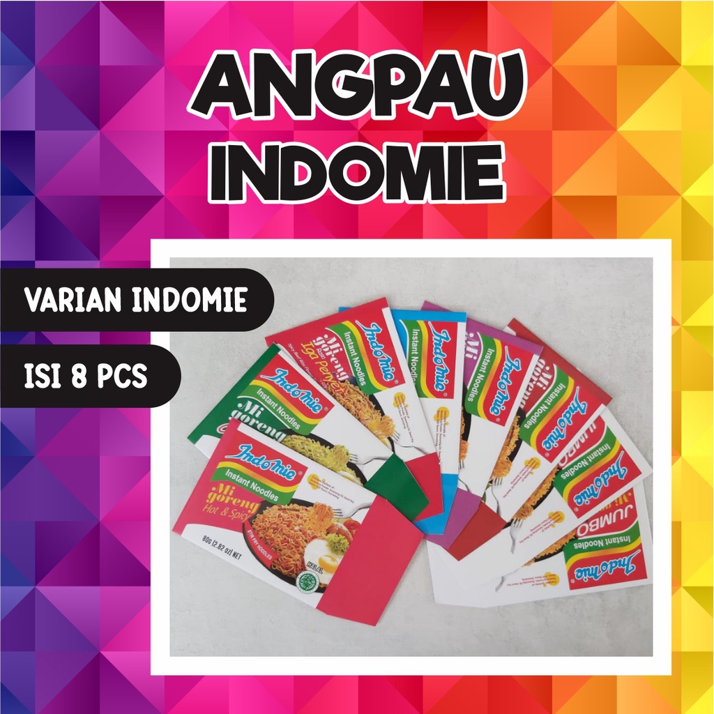 

AMPLOP LEBARAN / AMPLOP IDUL FITRI INDOMIE /ANGPAU UNIK