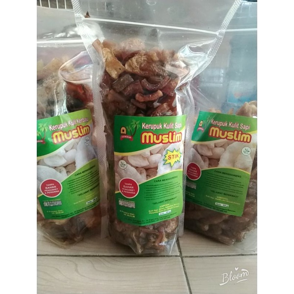 

krupuk kulit sapi dan kerbau