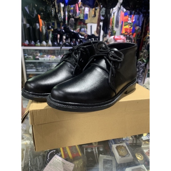 Sepatu PDH Kulit Asli