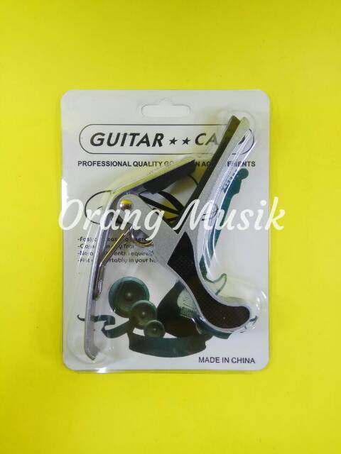 Capo Gitar Akustik dan Klasik - Cappo Gitar String dan Nylon