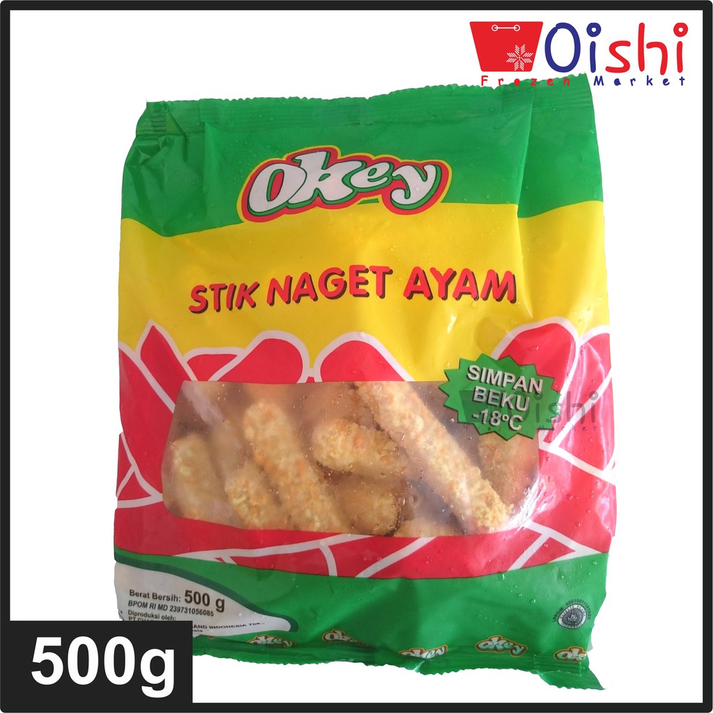 

Okey Stik Naget Nugget Nuget Stick Ayam 500g