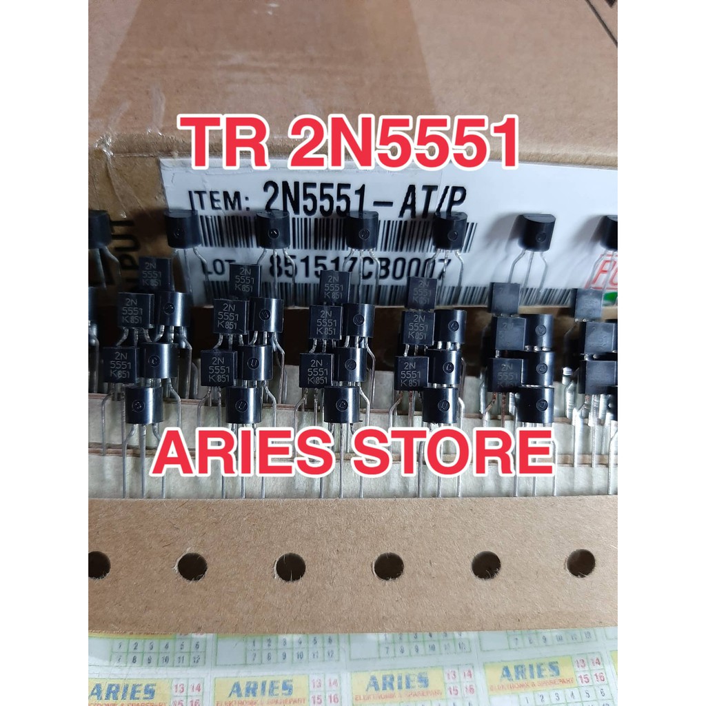 TRANSISTOR 2N5551 TR 2N 5551 KEC / TAIWAN ORI RENCENG