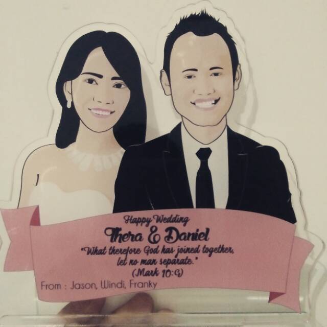 

Plakat Wedding Akrilik Custom