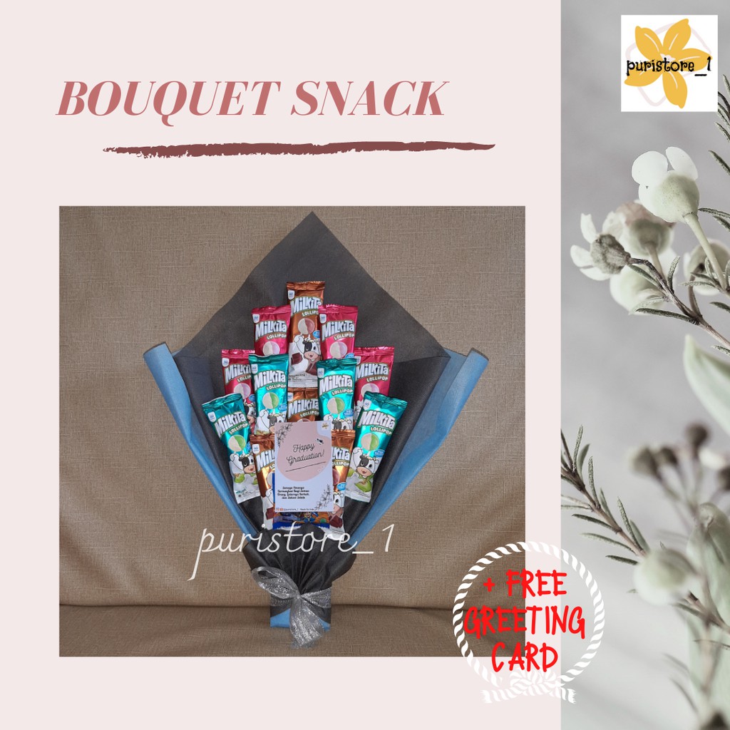 

BOUQUET SNACK LOLLIPOP / BUCKET SNACK LOLLIPOP / BUKET MAKANAN LOLIPOP / KODE BC02