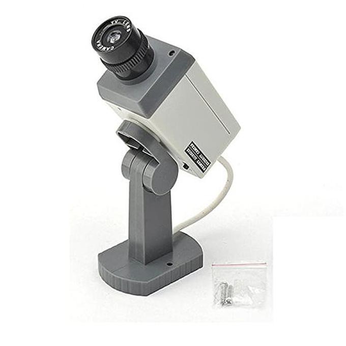 Fake Dummy Surveillance CCTV Camera with Motion Sensor