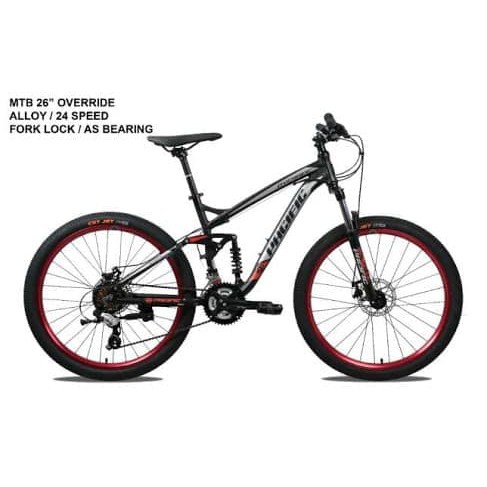 MTB Pacific Override 26inch Full Susp