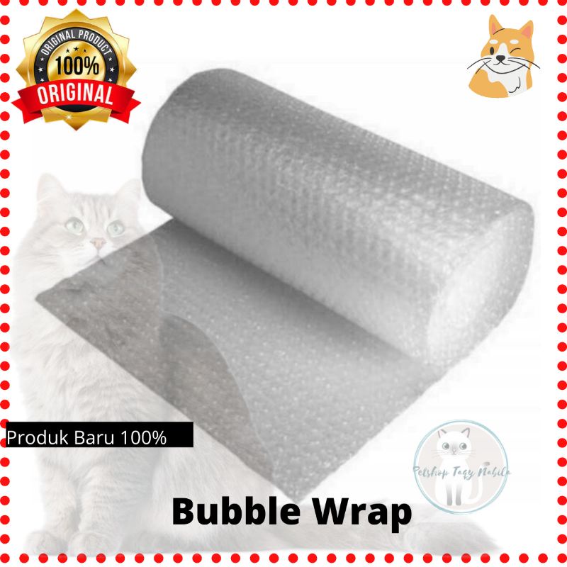 

Bubble Wrap tambahan packing